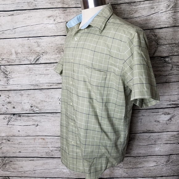 St John's Bay Iron free Button Down Shirt Size Large.Pit to pit approx:  23.5 - Picture 3 of 5